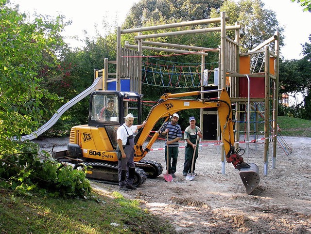 <Bildtext>Die Arbeiten fr den neuen S... sind nahezu abgeschlossen.</Bildtext>  | Foto: Helmut Hassler