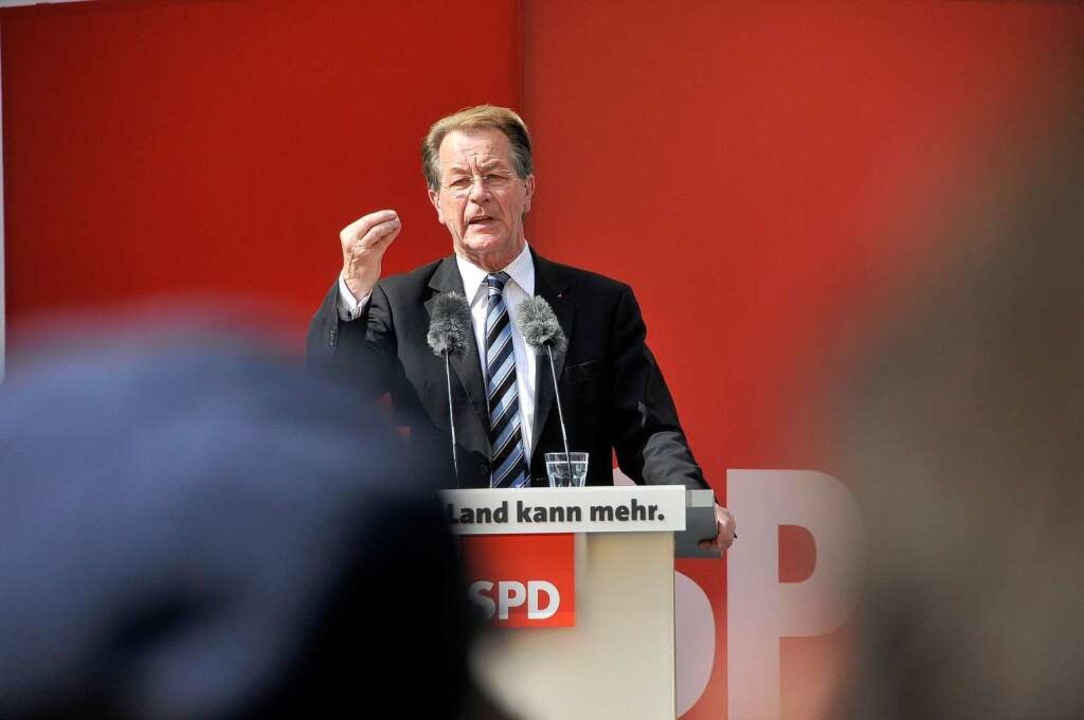 SPD-Parteichef Franz Müntefering.  | Foto: Ingo Schneider