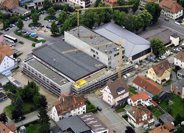 Die groe Sanierung der Donauhallen (F...inige Zeit nicht mehr geben knnen.     | Foto: BZ