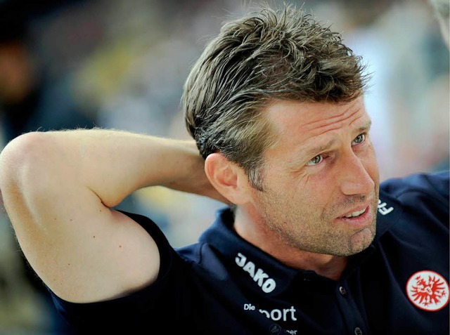 Michael Skibbe, Trainer der Frankfurter Eintracht.  | Foto: ddp