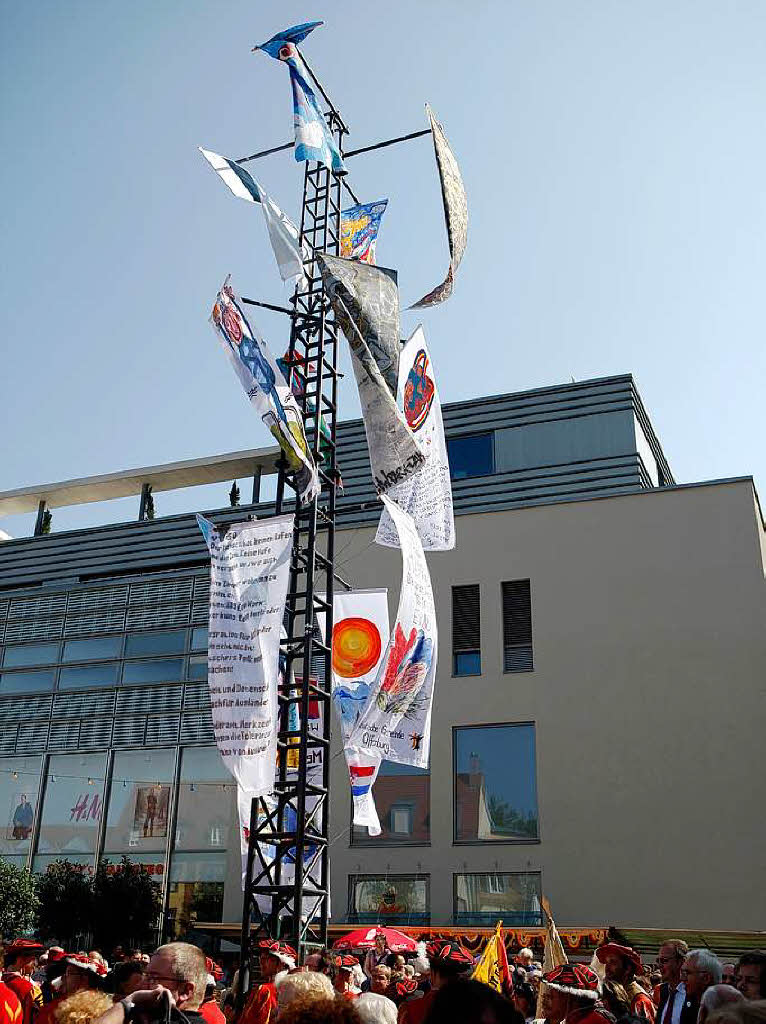 Die Offenburger feierten das Freheitsfest, Internationales Fest und Stdtepartnerschaft