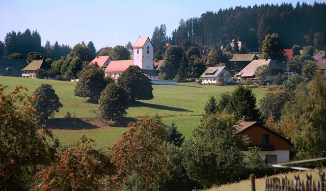 Saig von der Hiera ausgesehen  | Foto: ralf morys