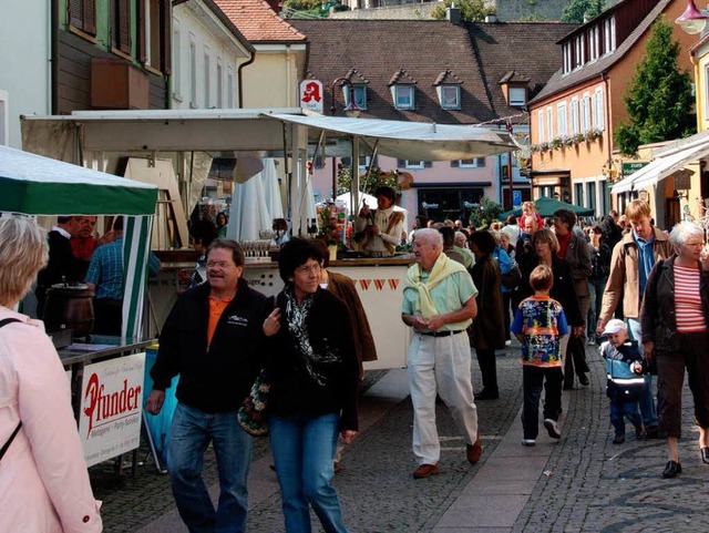 Am Sonntag laden die Breisacher Einzel...er zum gemtlichen Einkaufsbummel ein.  | Foto: Christine Aniol