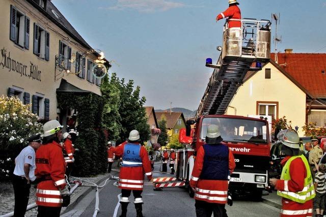 Vogtsburger Feuerwehren beweisen Teamgeist