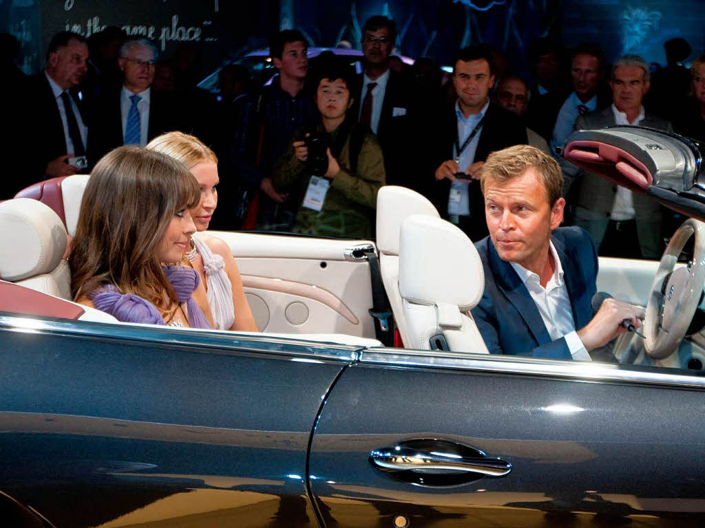Platz fr vier Personen bietet der Maserati Gran Turismo