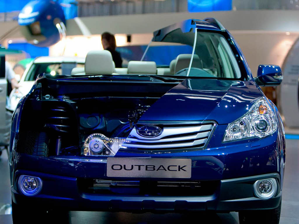 Subaru Outback, hier als Querschnitt