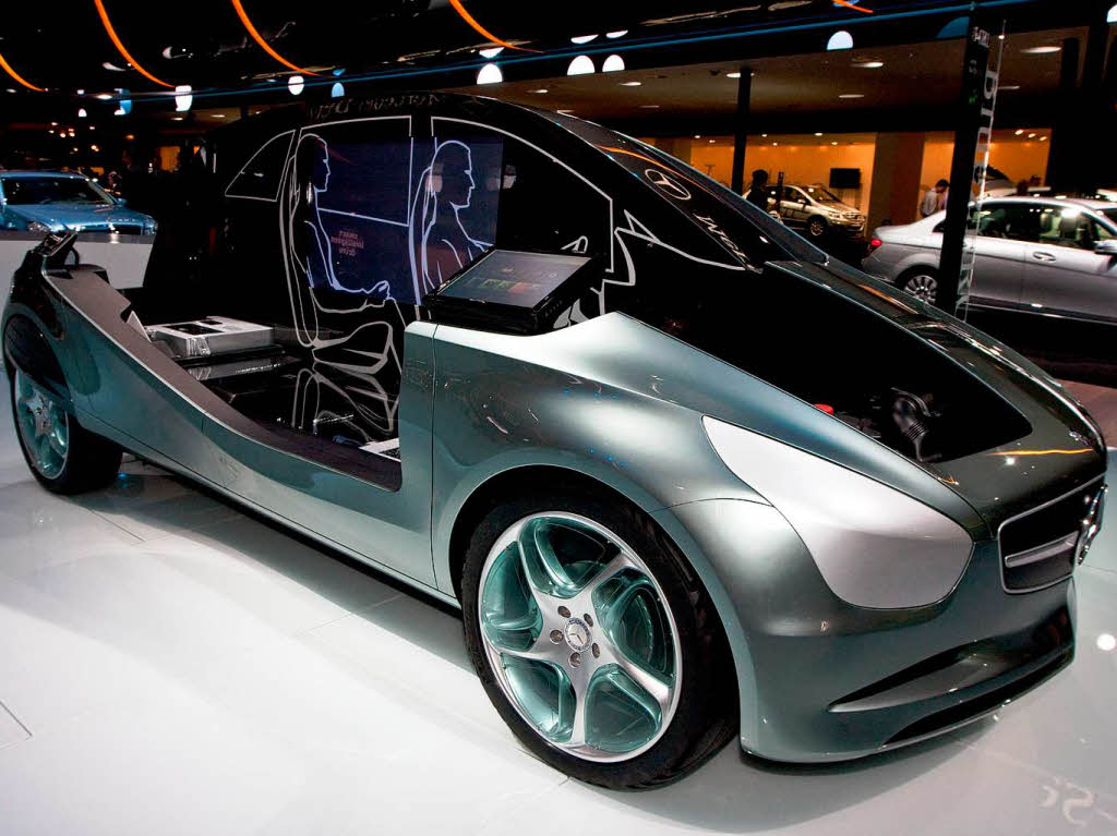 BlueZERO E-Cell Plus, eine Elektroauto-Studie von Mercedes-Benz