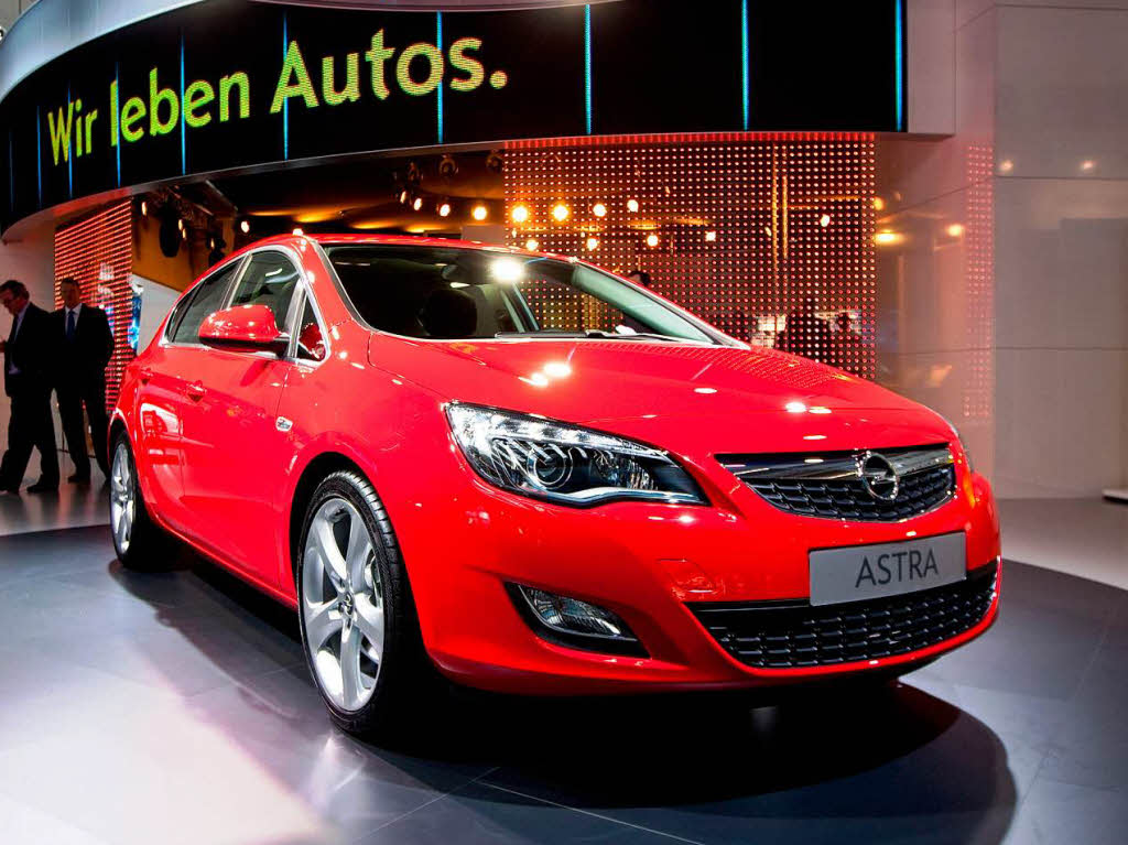 Weltpremiere fr den neuen Opel Astra