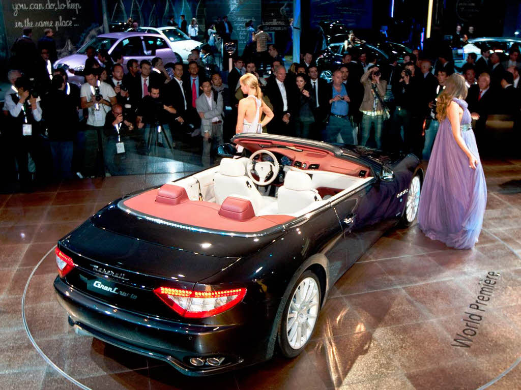 Das Maserati Gran Turismo Cabrio kommt im Frhjahr 2010 auf den deutschen Markt