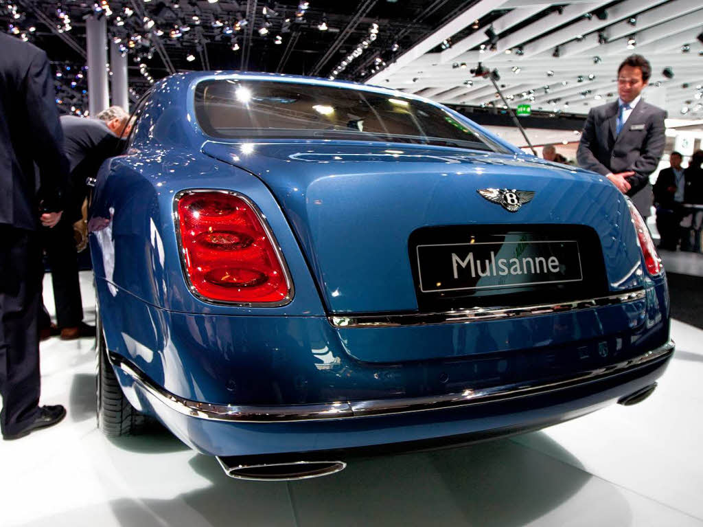 Der Bentley Mulsanne ist in 114 Farben lieferbar