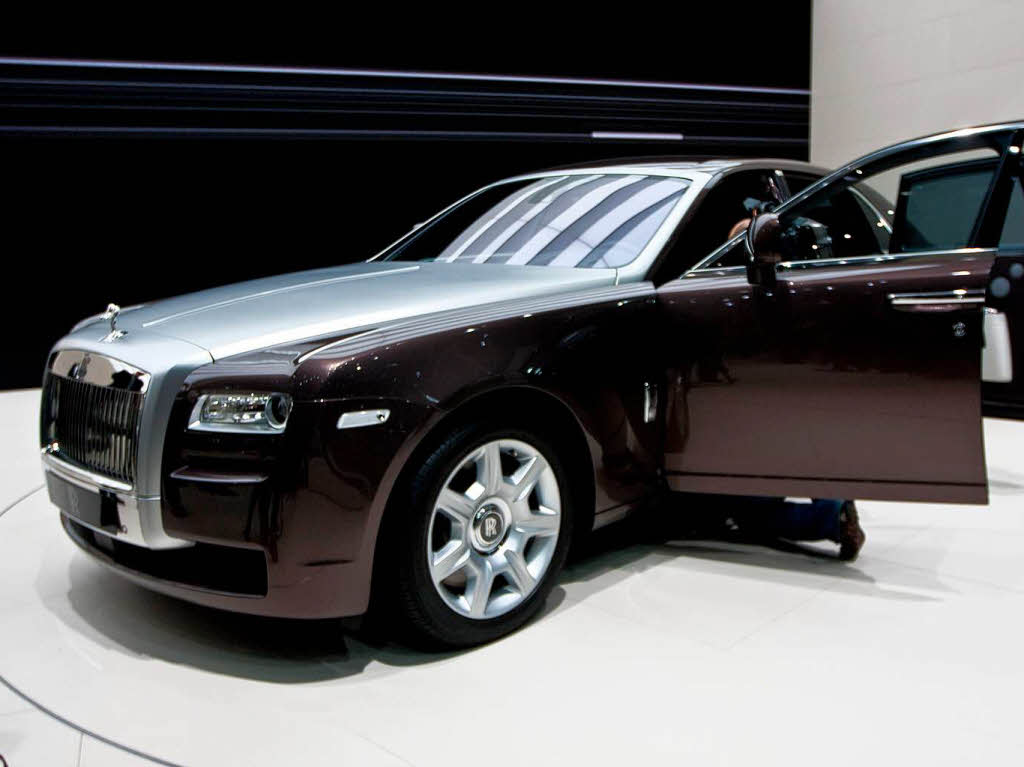 Rolls-Royce war mit dem aktuellen Ghost auf der IAA