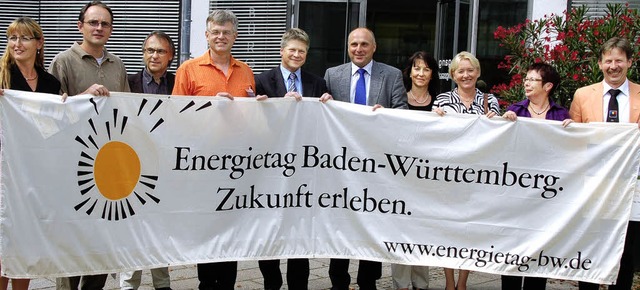 Energietag in Emmendingen,, die Organisatoren  | Foto: Sylvia-Karina Jahn