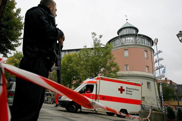 Fotos: Brandanschlag auf Schule in Ansbach