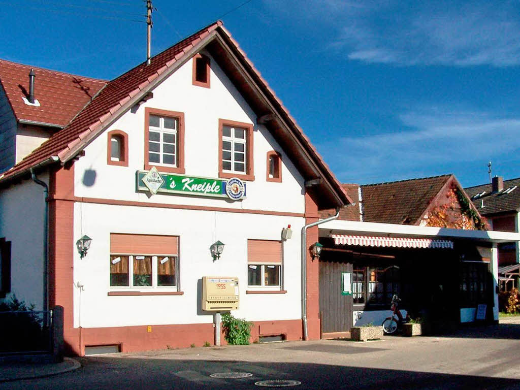 Heute ist es das Gasthaus  ’s Kneiple.