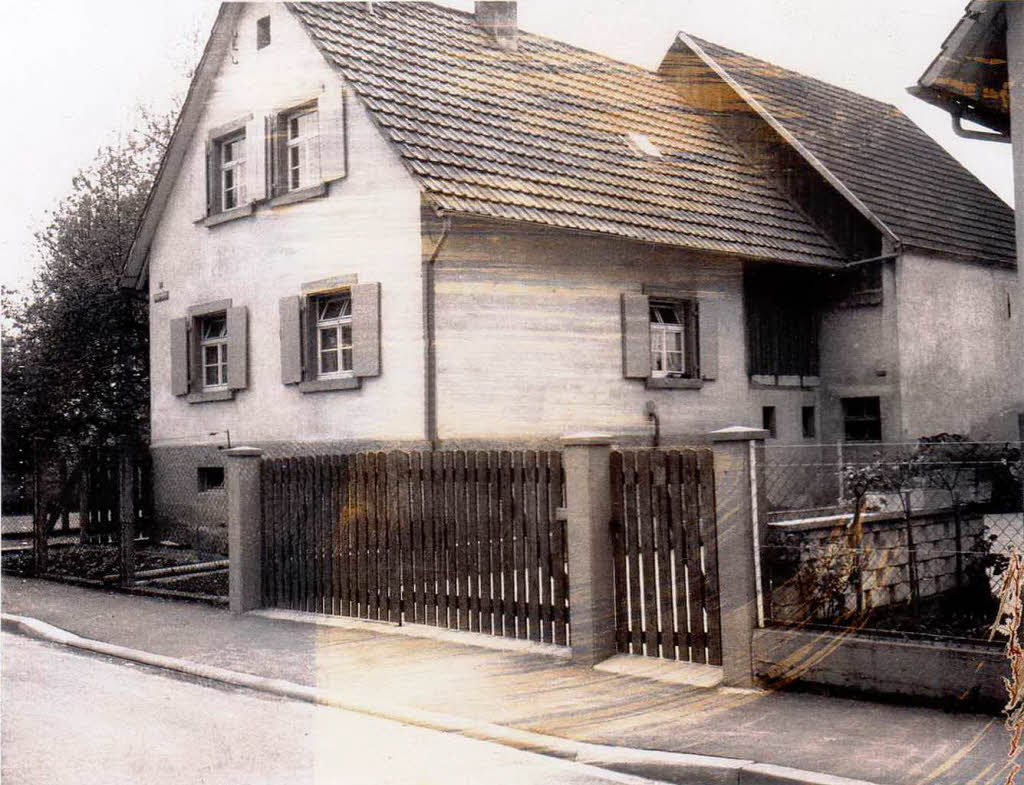 Haus im Trudenweg, frher.