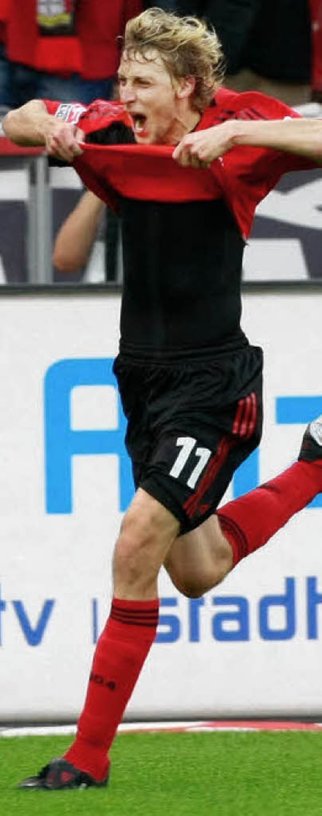 Jagt den Torrekord: Leverkusens Angreifer Stefan Kieling  | Foto: DDP