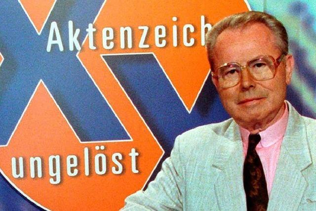 TV-Urgestein Eduard Zimmermann ist tot