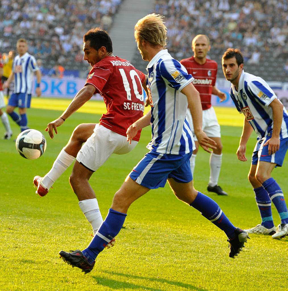 Der Coup vom Olympiastadion: Freiburg siegt in Berlin mit 4:0.