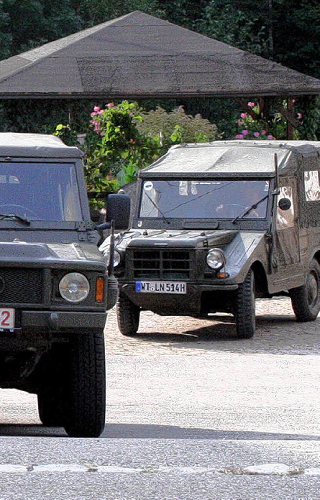 Der Munga ist ein Militrfahrzeug aus der Nachkriegszeit.   | Foto: ccm