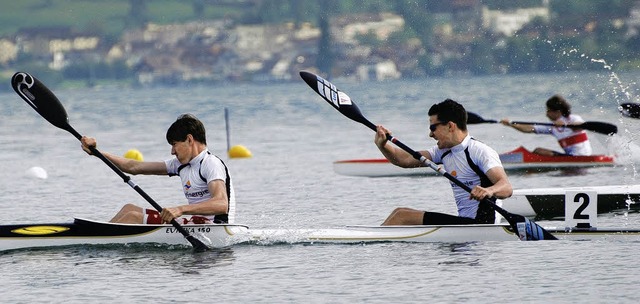 Jeweils drei Titel gewannen Robin Esch...Sascha Ruthenbeck vom WSV Schwrstadt.  | Foto: privat