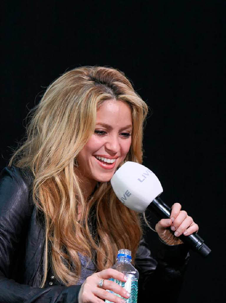 Vom Kinderhilfswerk Unicef wurde Shakira für ihr Engagement mit dem Ehrenpreis ausgezeichnet. Vom Kinderhilfswerk Unicef wurde Shakira für ihr Engagement mit dem Ehrenpreis ausgezeichnet.
