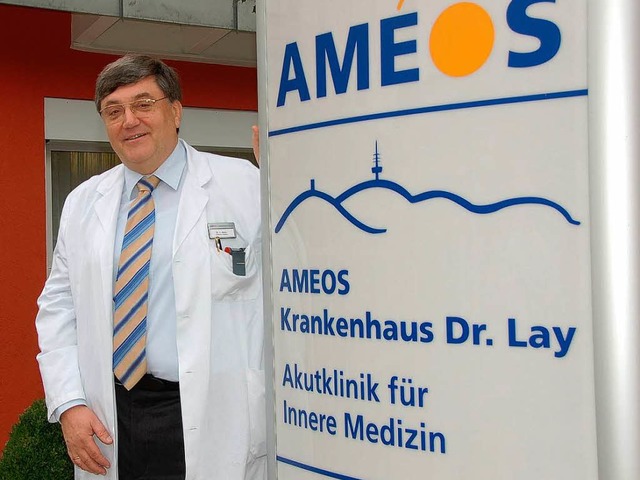 Dr. Erwin Grom, rztlicher Direktor de... gibt im Februar  2010 seine mter ab.  | Foto: Gerold Zink