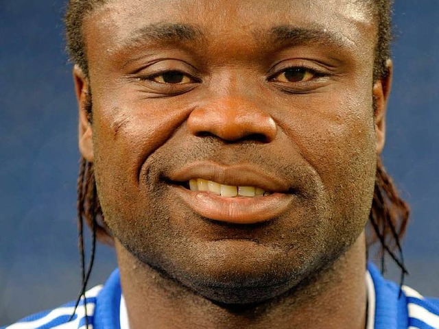 Deutscher Nationalspieler mit afrikanischen Wurzeln:Gerald Asamoah.  | Foto: dpa