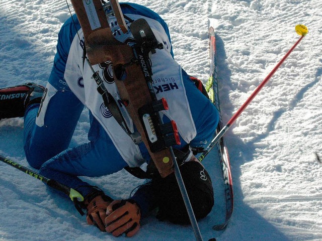 So schnell gehen der Biathlonsport im ...h es gibt groe Lcken beim Nachwuchs.  | Foto: Matthias Kaufhold