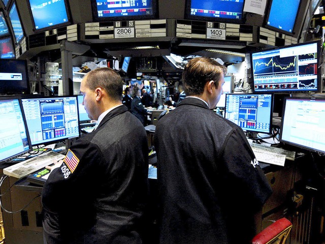 Broker wie hier an der Wall Street will die Politik bndigen.   | Foto: dpa