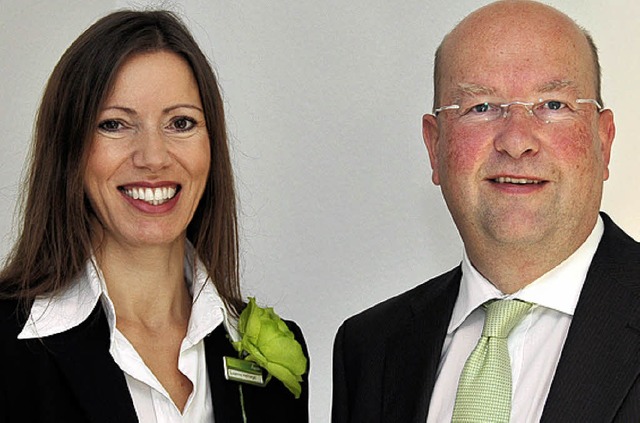 Susanne Hellriegel und Wolfgang Knoll   | Foto: Ingo Schneider
