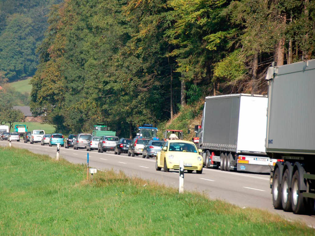 ber die B31 durchs Hllental nach Freiburg