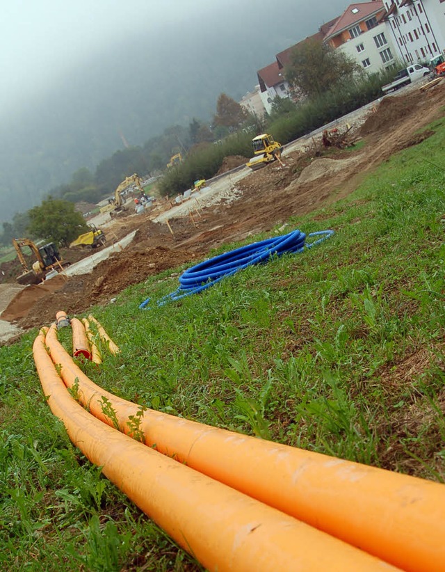 Baustelle Neubaugebiet Groe Zelg  | Foto: Krug