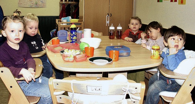 Kindergartenpltze fr Zweijhrige sin...r Gemeinde Rickenbach noch Mangelware.  | Foto: Archivfoto: Martina Faller