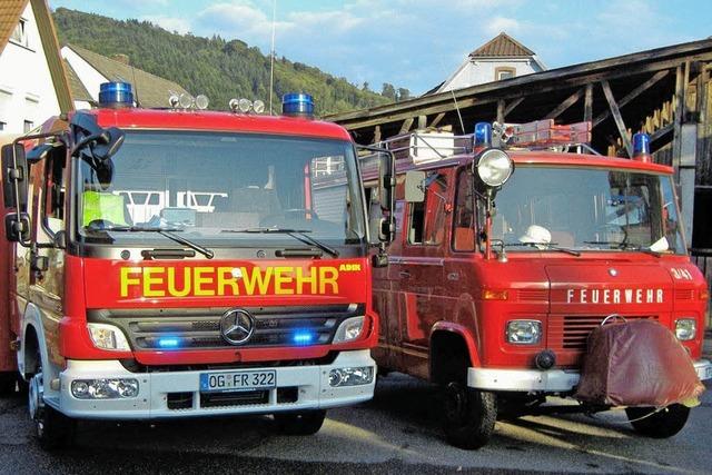 Party fr ein Feuerwehrauto