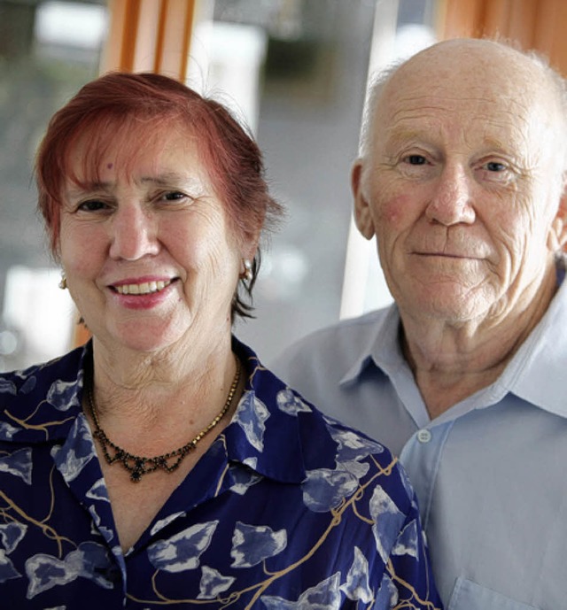 Maria und Peter Hesler sind seit 50 Jahren ein  Paar.   | Foto: C. Breithaupt