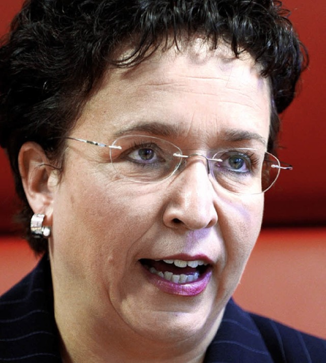 Birgit Homburger<rot>FDP &#8211;   Wahlkreis Konstanz</rot>  | Foto: dpa