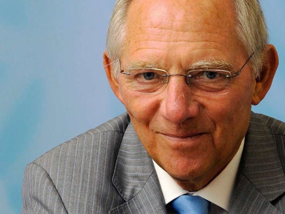 Wolfgang Schäuble.  | Foto: dpa