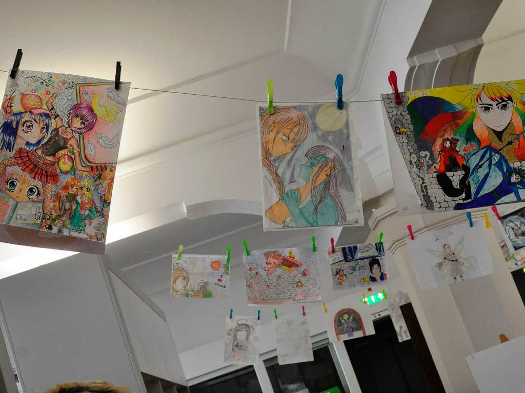 Die schönsten Manga-Kunstwerke des Wettbewerbs. Die schönsten Manga-Kunstwerke des Wettbewerbs.