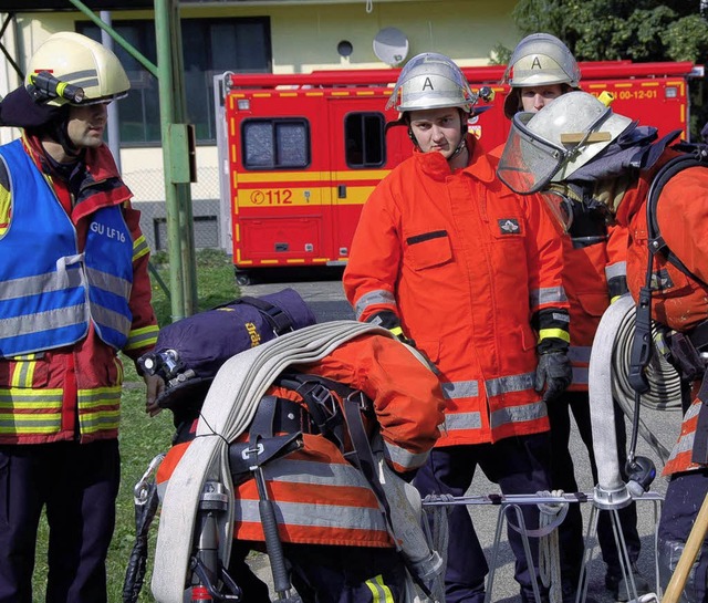 Feuerwehr-Truppfhrerprfung  | Foto: Andrea Steinhart