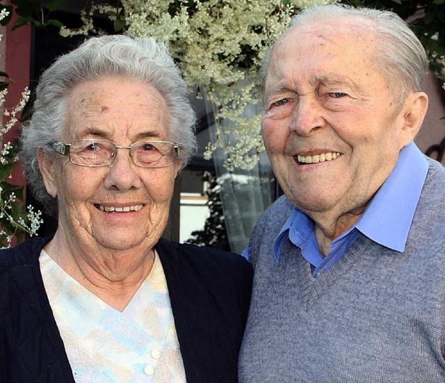 Irma und Reinhard Scherer   | Foto: Ulrike Hiller