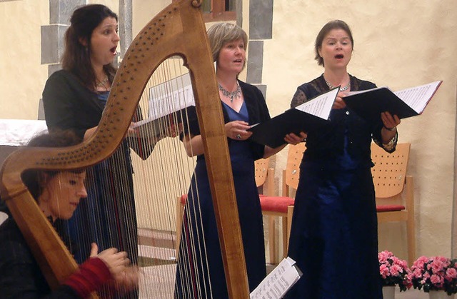 Mit wahrlich &#8222;sen&#8220; und l...die Zuhrer in der Margarethenkirche.   | Foto: Roswitha FreY