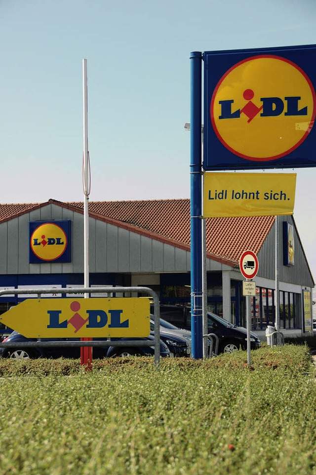 Lidl will im Markt im Laufenpark die  Verkaufsflche erweitern.   | Foto: Elisabeth Willers