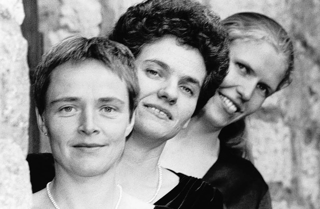 Sie sind seit 1992 das Trio Vivente: A... Jutta Ernst und Kristin von der Goltz  | Foto: BZ