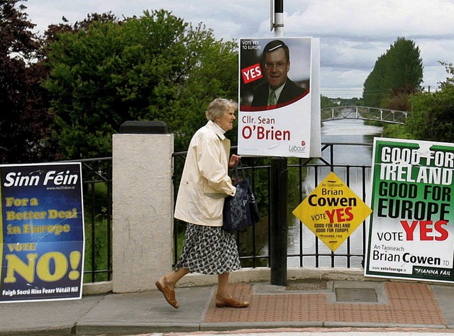 Zwischen Nein und Ja: Irland auf dem Weg in eine vertraglich geregelte Zukunft  | Foto: dpa