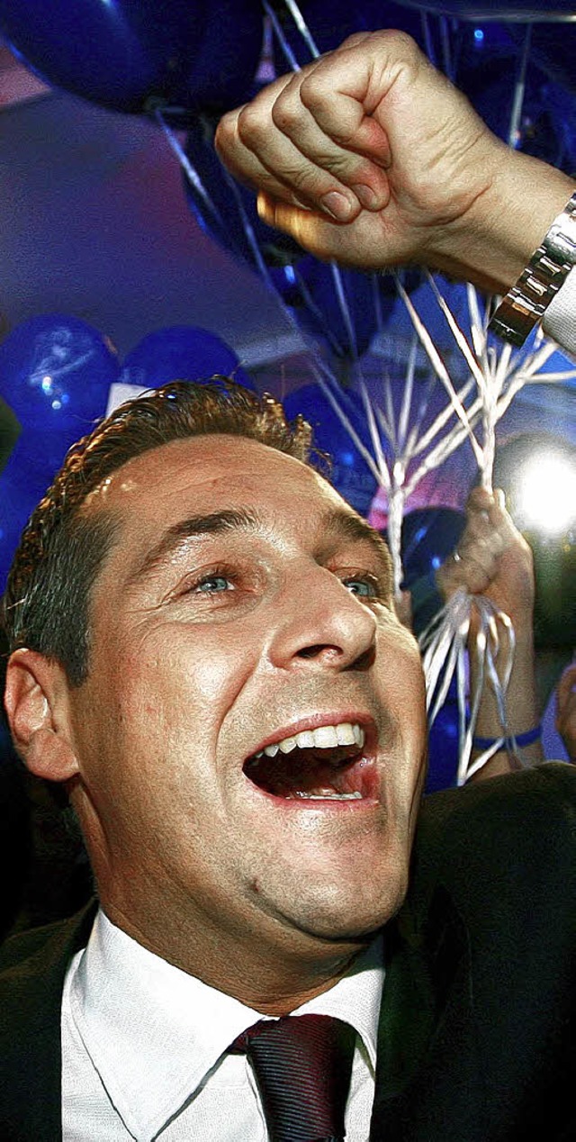 Hemmungslos populistisch: Heinz-Christian Strache (FP)   | Foto: dpa