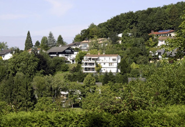 Grozgig bemessen sind die Grundstck...e Nachverdichtung  ermglicht werden.   | Foto: Gerhard Walser