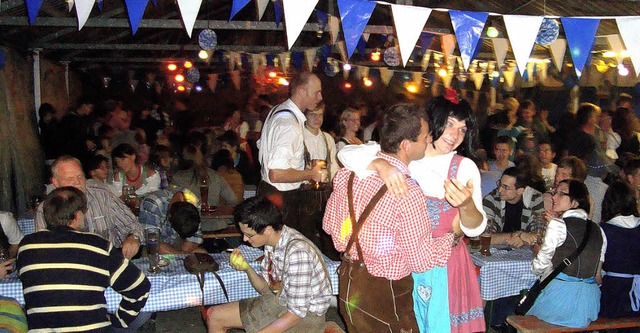 Znftig bajuwarische Stimmung herrschte beim Oktoberfest.   | Foto: Merz