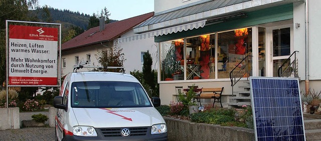 Photovoltaik ist heute ein Spezialgebiet der Firma Winterer in Drlinbach.   | Foto: Wolfgang Beck