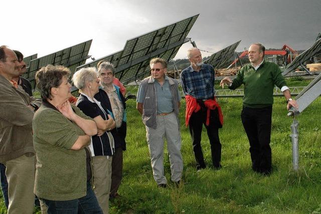 Module, die sich mit der Sonne drehen