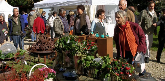 Da werden nicht nur Gartenfreunde fndig: die Bogart in Bollschweil   | Foto: Barbara Schmidt